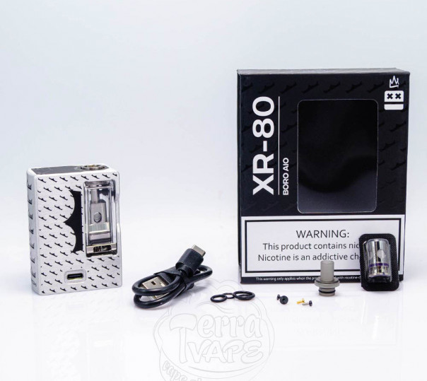 Vaperz Cloud X MNCH XR-80 DNA80c Boro Kit Pink Fill Многоразовая